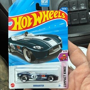 Hot Wheels Blue RRRoadster Toy Car